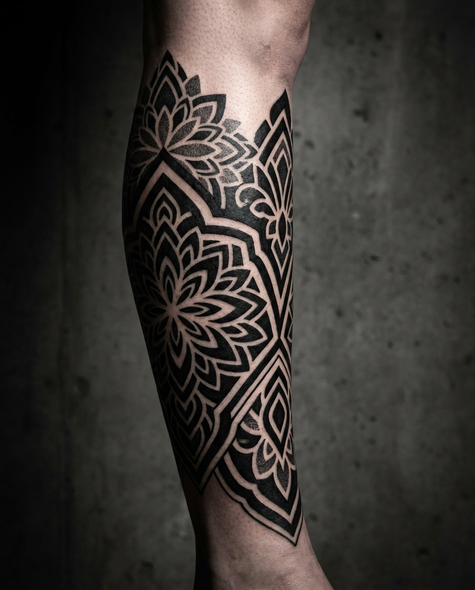 Ornamental Black — Blackwork von Marco